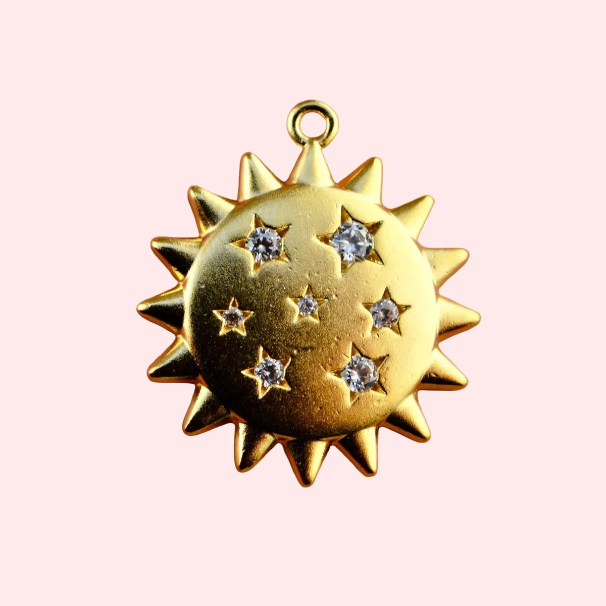 Chasing the Sun Charm - Gold