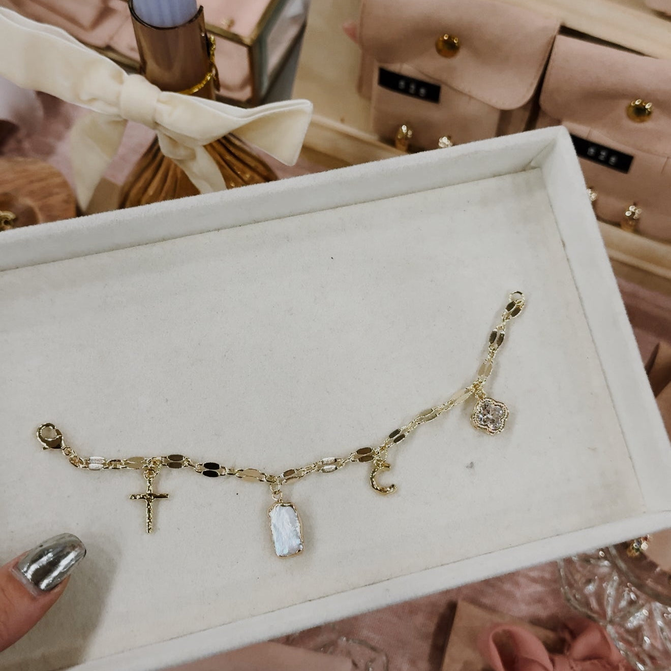 Initial Letter Charm