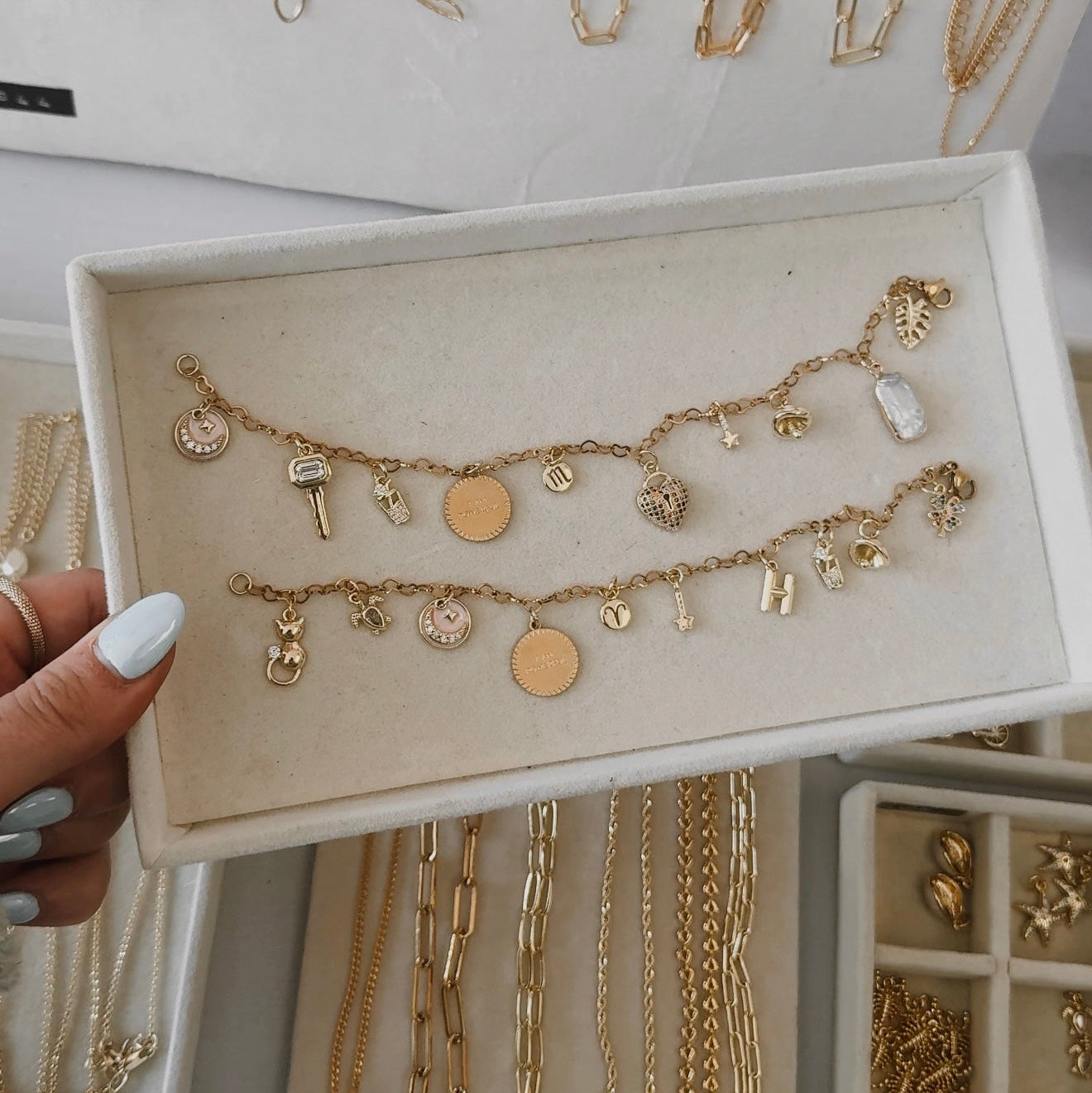 Mini Celestial Star Bar Charm