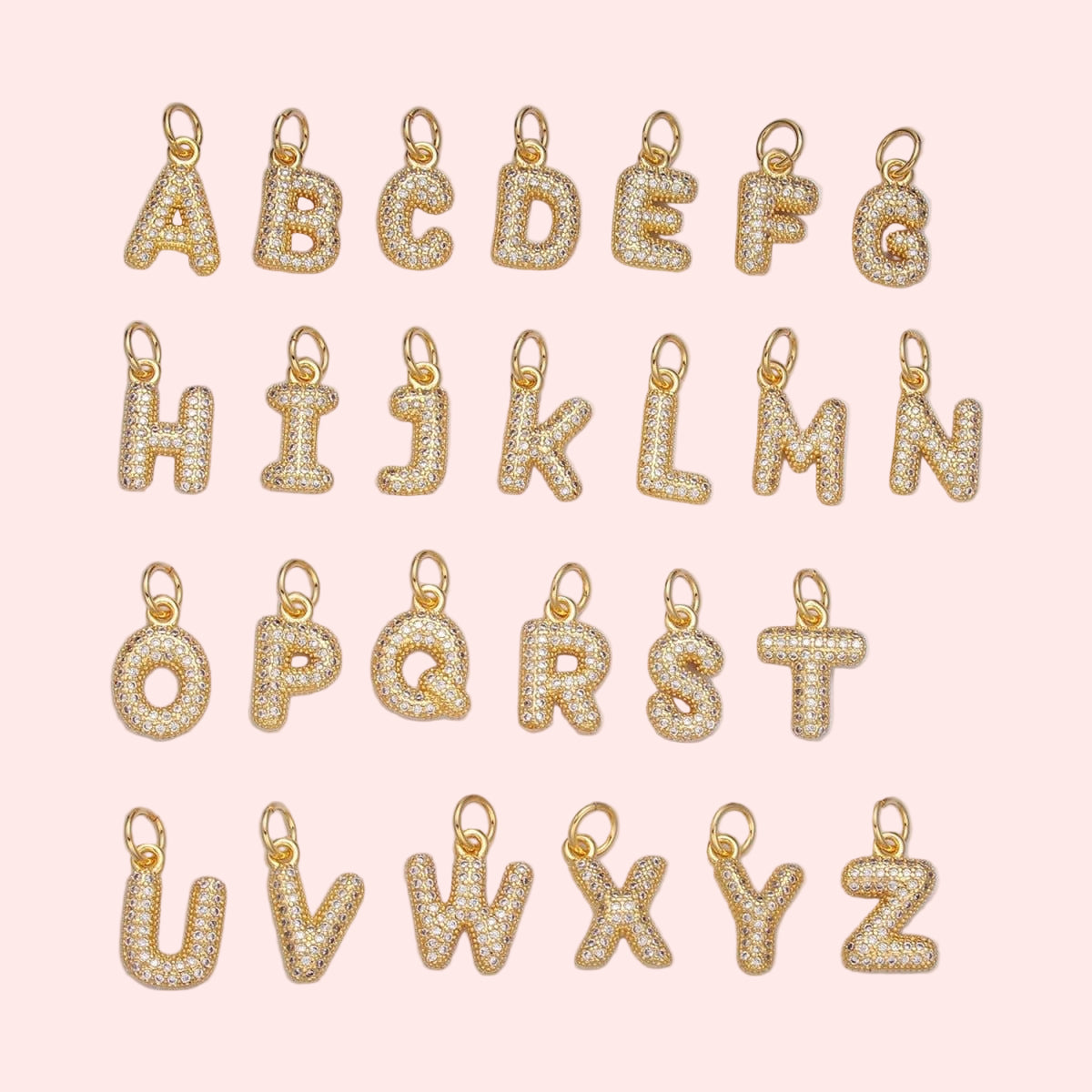 Micro Paved Balloon Letter