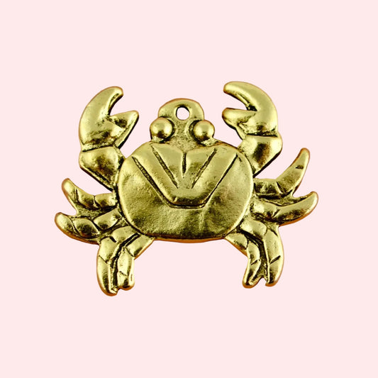 The Cancer Crab Charmie - Gold