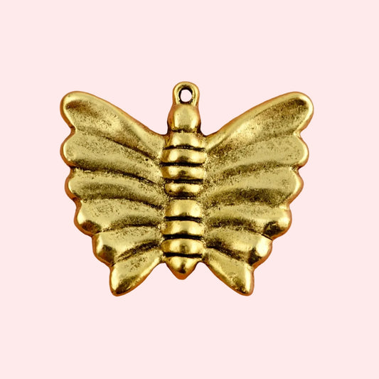Transformation Butterfly Pendant - Gold