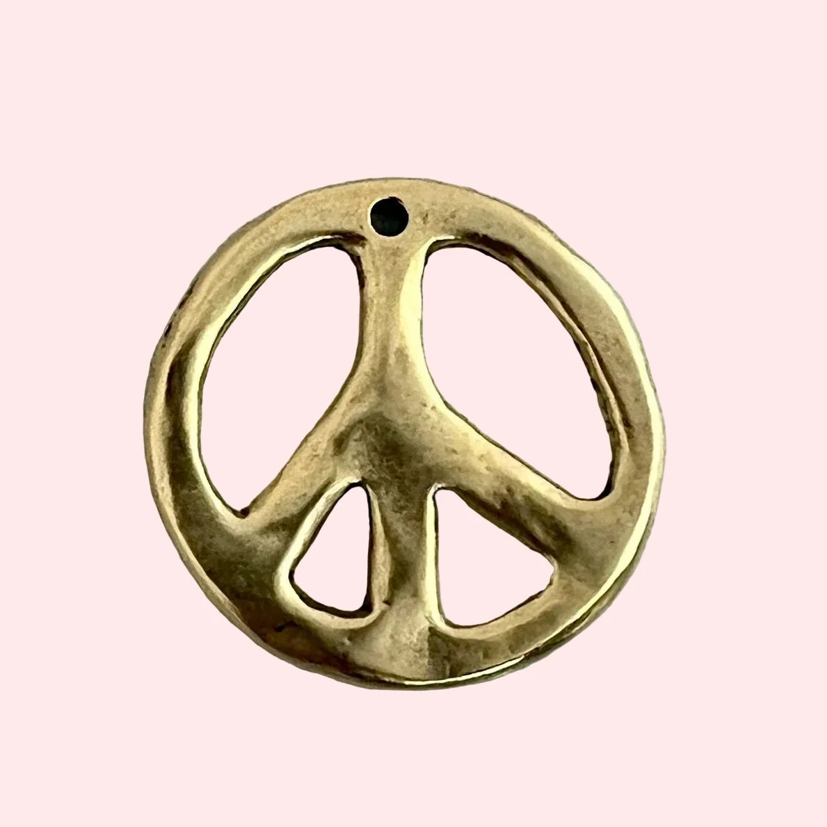 Protect Your Peace Charm - Gold