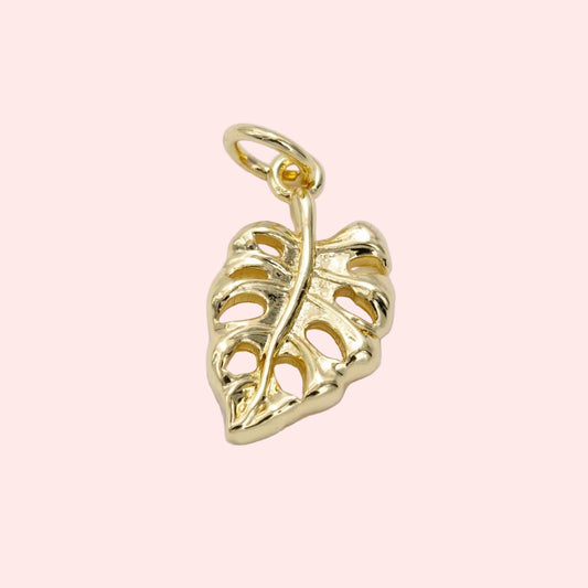 Monstera Palm Leaf Charm