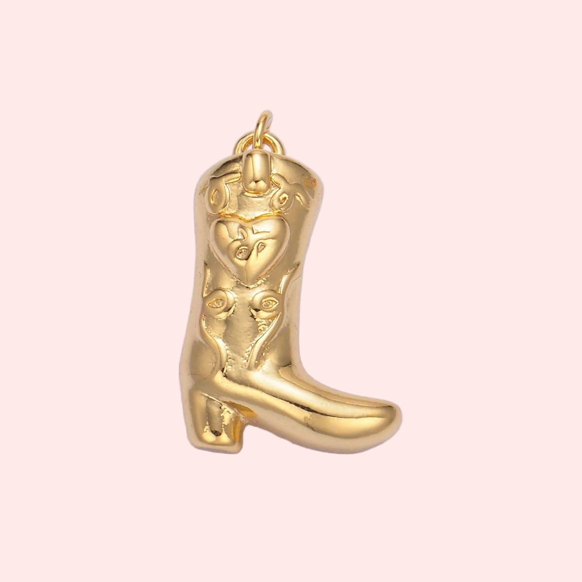 Western Hearts Boot Charm