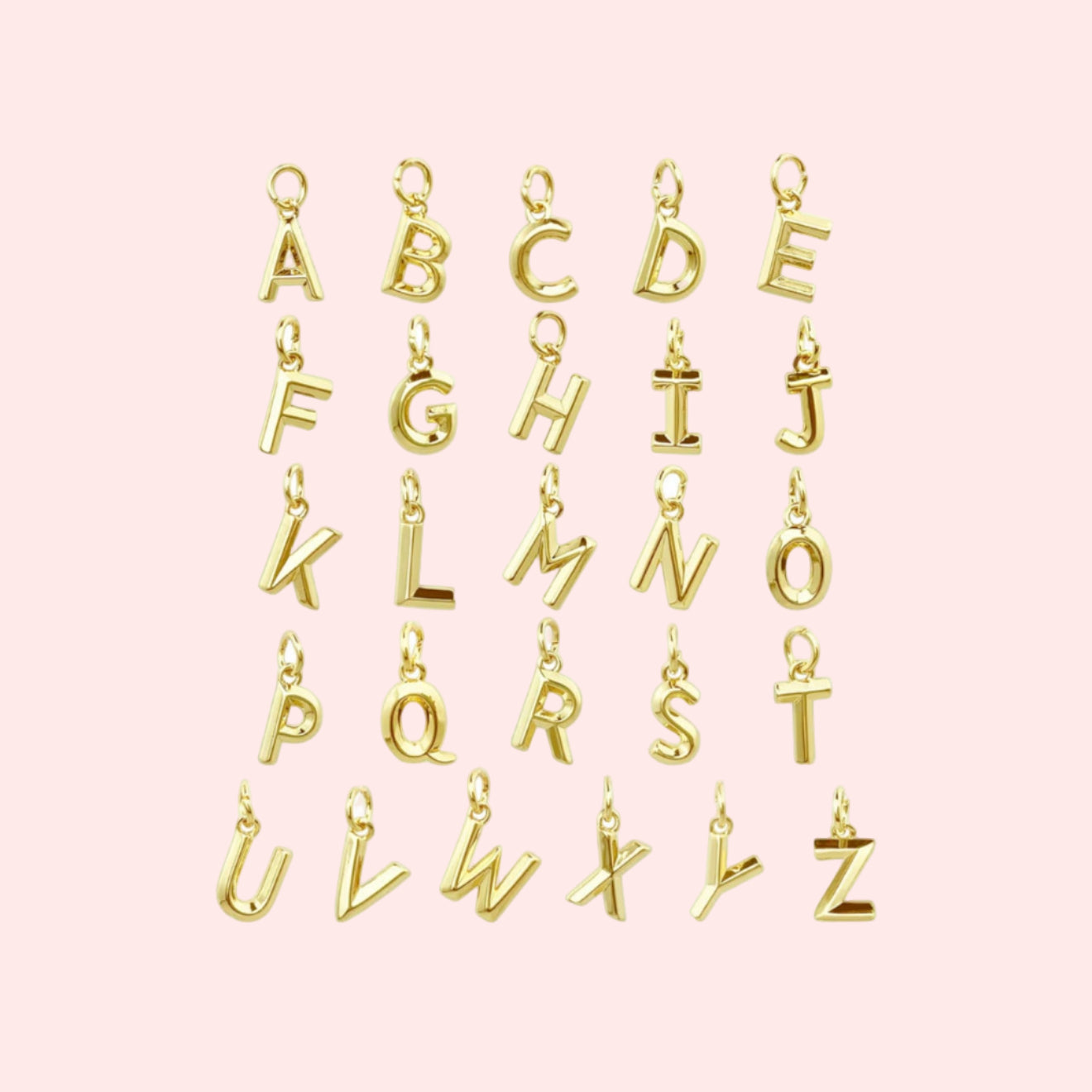 Initial Letter Charm