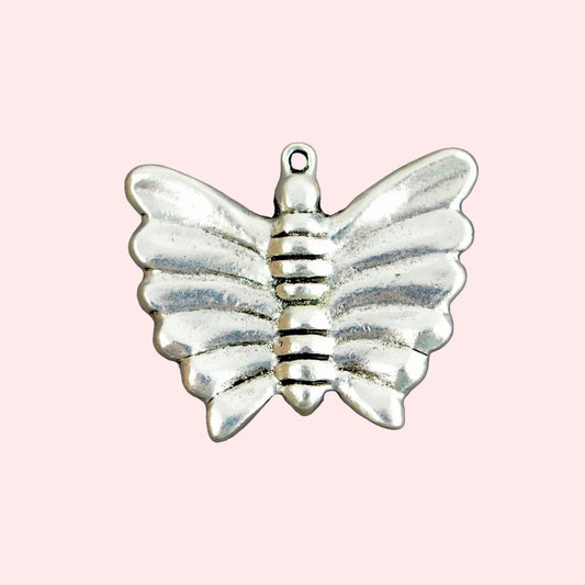 Transformation Butterfly Pendant - Silver