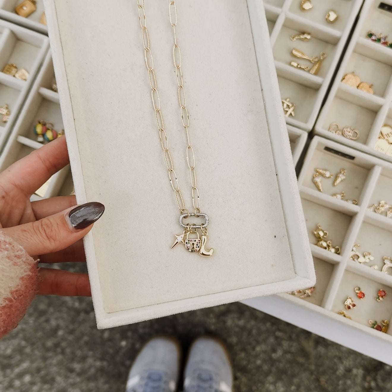 Mini North Star Charm