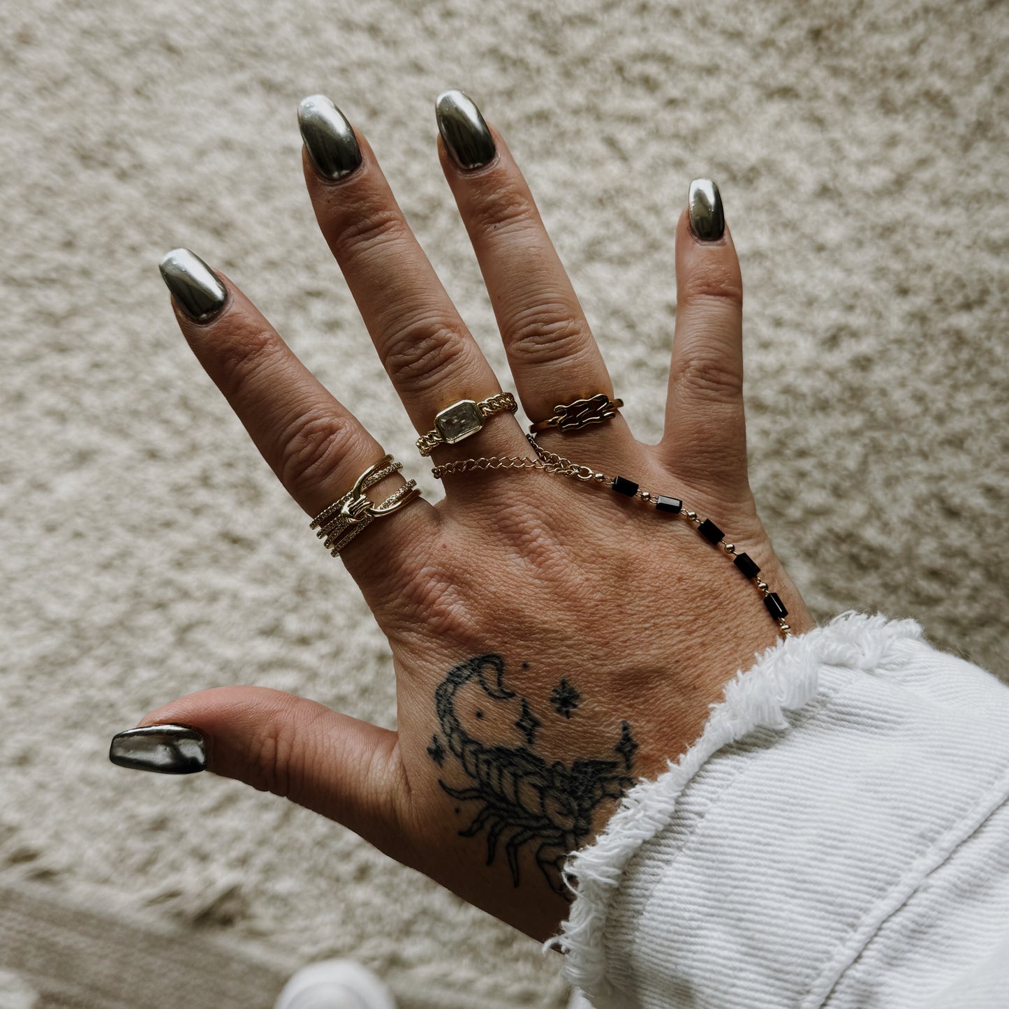 Chunky Gemstone Ring