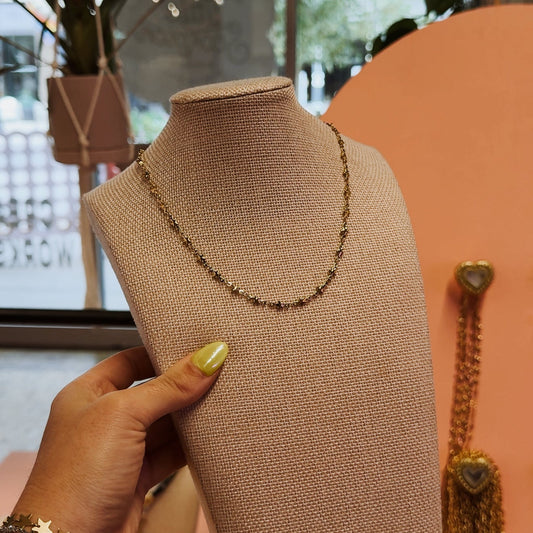 Lucky Stars Chain Necklace - Gold