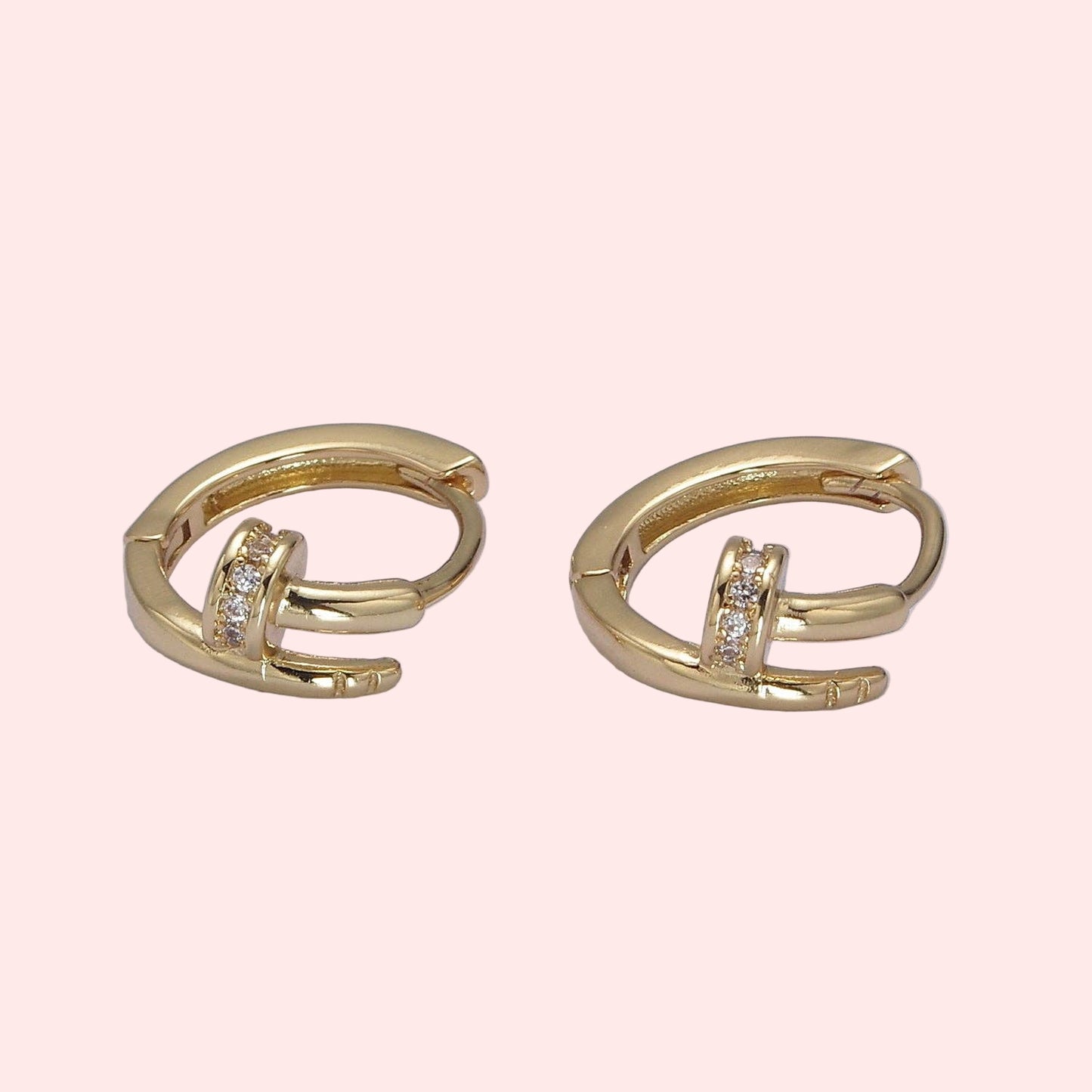 24k Gold Filled Nailed It Huggies